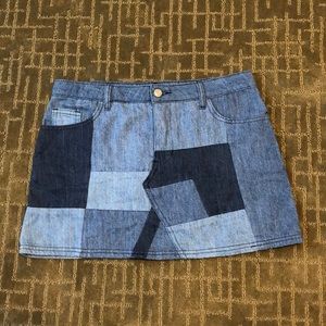 Women’s denim skirt
